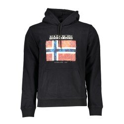 NAPAPIJRI FELPA SENZA ZIP UOMO NERO