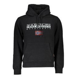 NAPAPIJRI FELPA SENZA ZIP UOMO NERO