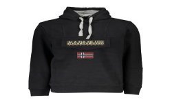 NAPAPIJRI FELPA SENZA ZIP UOMO NERO