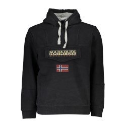 NAPAPIJRI FELPA SENZA ZIP UOMO NERO