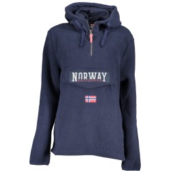 NORWAY 1963 FELPA SENZA ZIP DONNA BLU