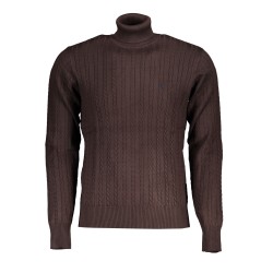U.S. GRAND POLO MAGLIA UOMO MARRONE