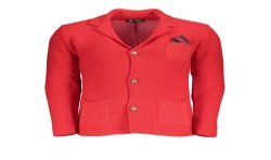 U.S. GRAND POLO CARDIGAN UOMO ROSSO
