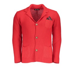 U.S. GRAND POLO CARDIGAN UOMO ROSSO