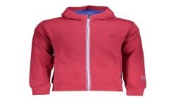 U.S. GRAND POLO FELPA CON ZIP UOMO ROSSO