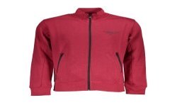 U.S. GRAND POLO FELPA CON ZIP UOMO ROSSO