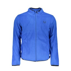 GIAN MARCO VENTURI FELPA CON ZIP UOMO BLU