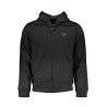 GIAN MARCO VENTURI FELPA CON ZIP UOMO NERO