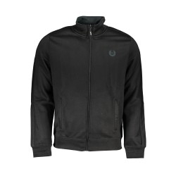 GIAN MARCO VENTURI FELPA CON ZIP UOMO NERO