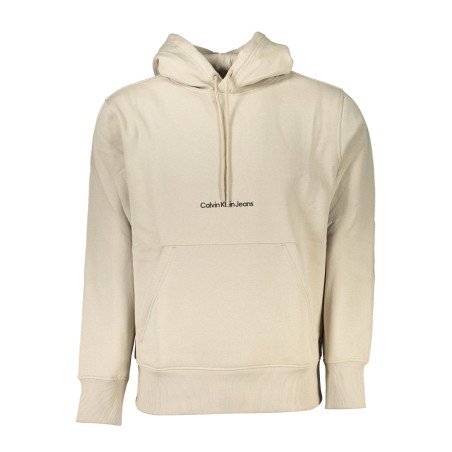 CALVIN KLEIN FELPA SENZA ZIP UOMO BEIGE
