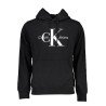 CALVIN KLEIN FELPA SENZA ZIP UOMO NERO