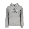 CALVIN KLEIN FELPA SENZA ZIP UOMO GRIGIO