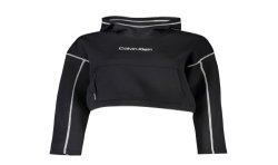 CALVIN KLEIN FELPA SENZA ZIP DONNA NERO