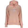 CALVIN KLEIN FELPA SENZA ZIP DONNA ROSA