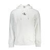CALVIN KLEIN FELPA SENZA ZIP UOMO BIANCO
