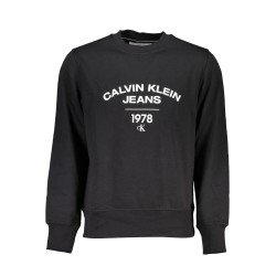 CALVIN KLEIN FELPA SENZA ZIP UOMO NERO