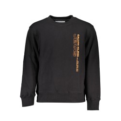 CALVIN KLEIN FELPA SENZA ZIP UOMO NERO